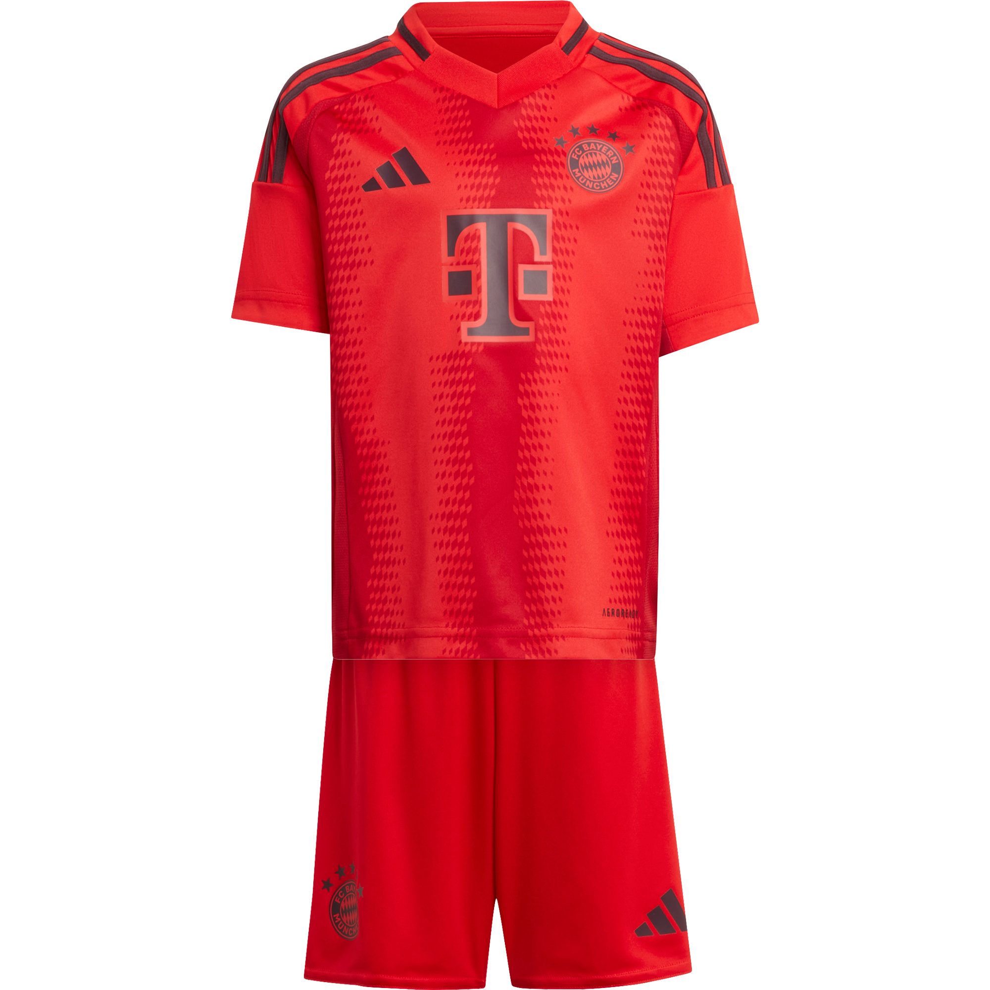 adidas FC Bayern 24/25 Home Mini Kit Kids red