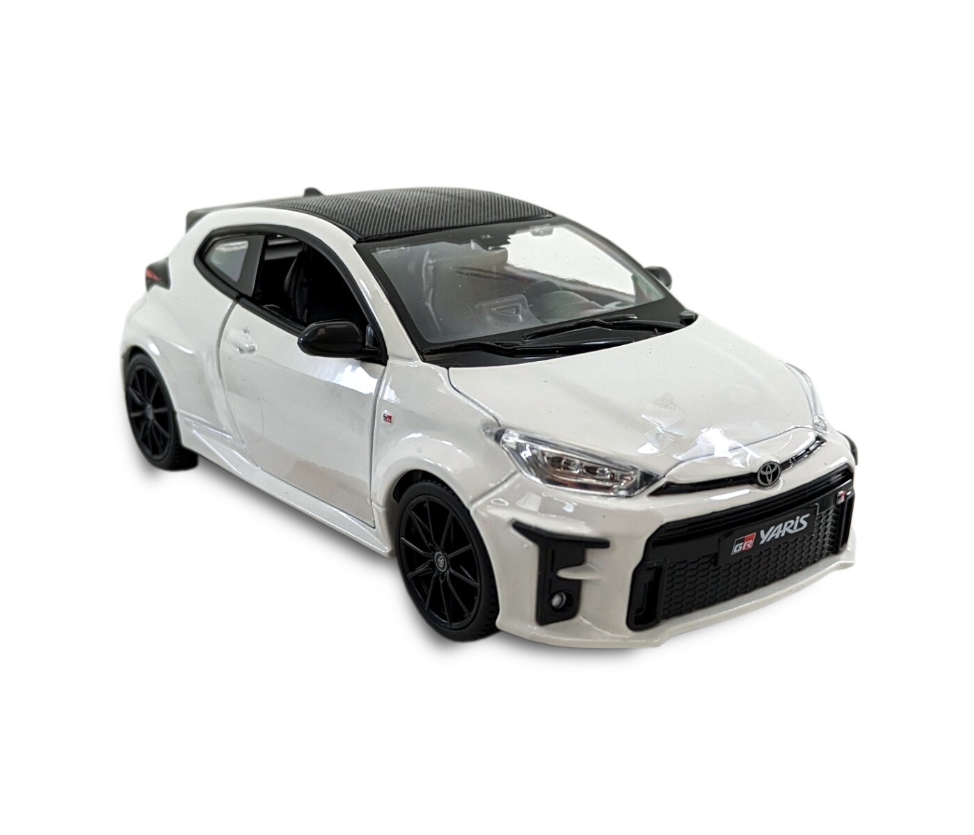 Maisto 32909 - Modellauto - Toyota Yaris '21 (weiß, Maßstab 1:24)