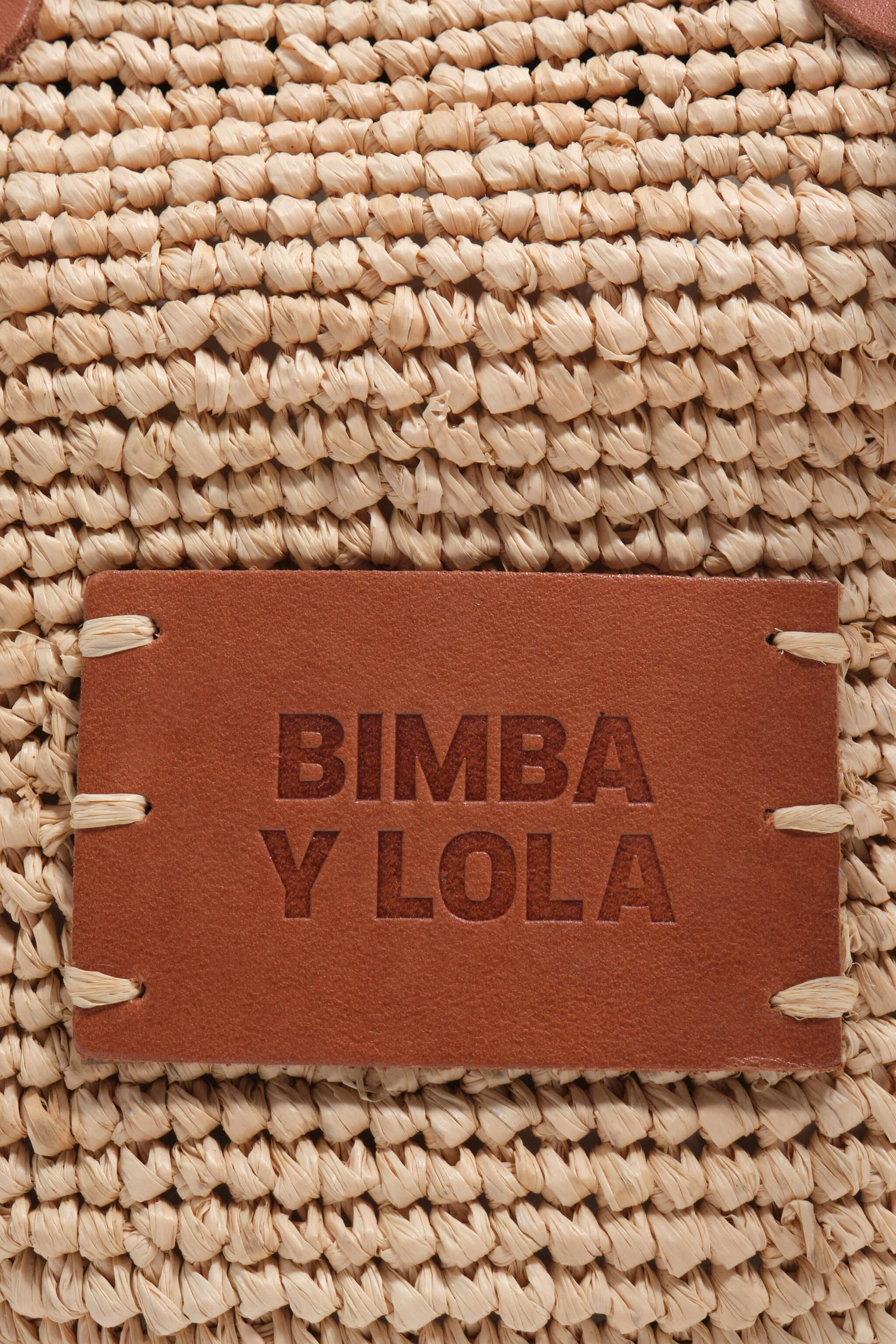 Bolsa de vime média em ráfia natural