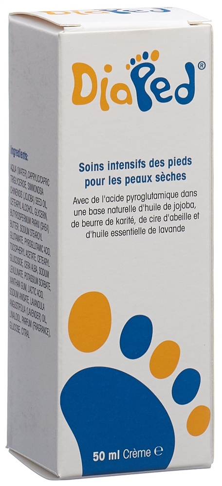 DIAPED Fusscreme Creme Tb 50 ml