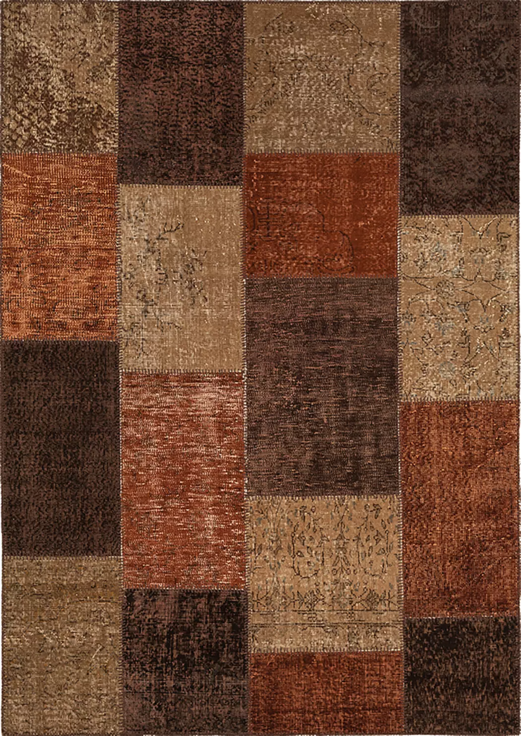 Vintage Teppich Patchwork 200 x 300 cm