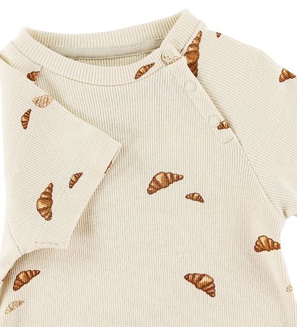 VACVAC Sommerstrampler - Carlsen - Mini Croissant - Beige