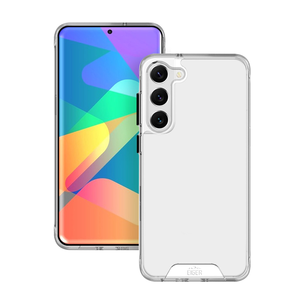 Samsung Galaxy S23  Plus 5G Glacier Case Hybrid Schutzhülle (EGCA00440) - Transparent