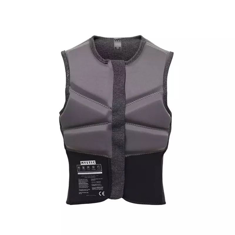 Gilet impact kitesurf/windsurf MYSTIC Block Front Zip Grey