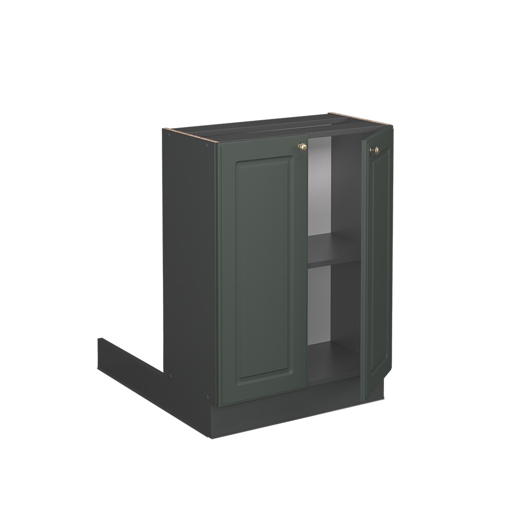 Vicco Regalinselunterschrank Küchenschrank Küchenmöbel Fame-Line Landhaus Anthrazit Grün 60 cm Gold Küche Einbauküche Kücheninsel Drehtür Einlegeboden Blende Küchenunterschrank Küchenzeile