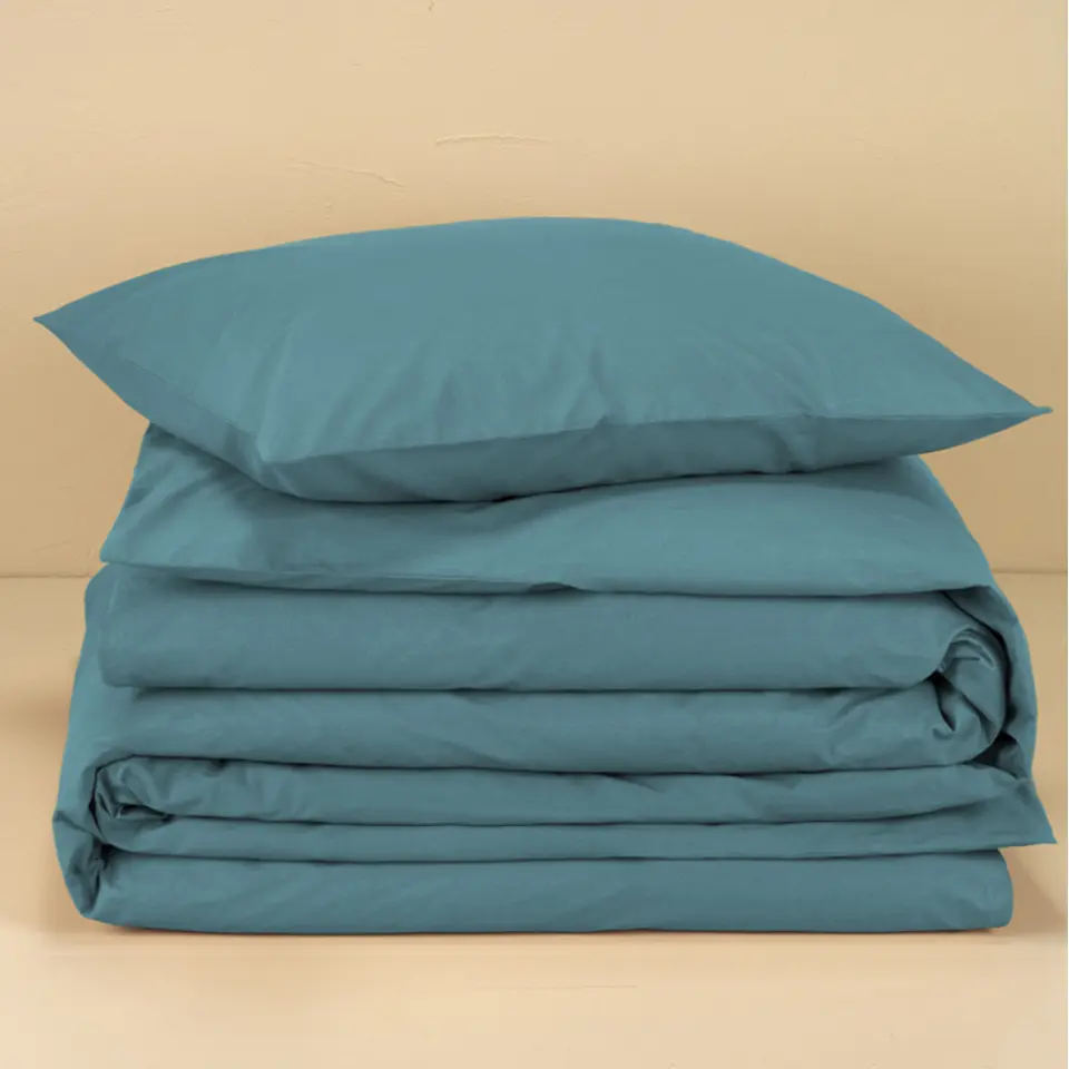Moodit Dekbedovertrek Basil Arctic - Eenpersoons - 140 x 220 cm - Katoen