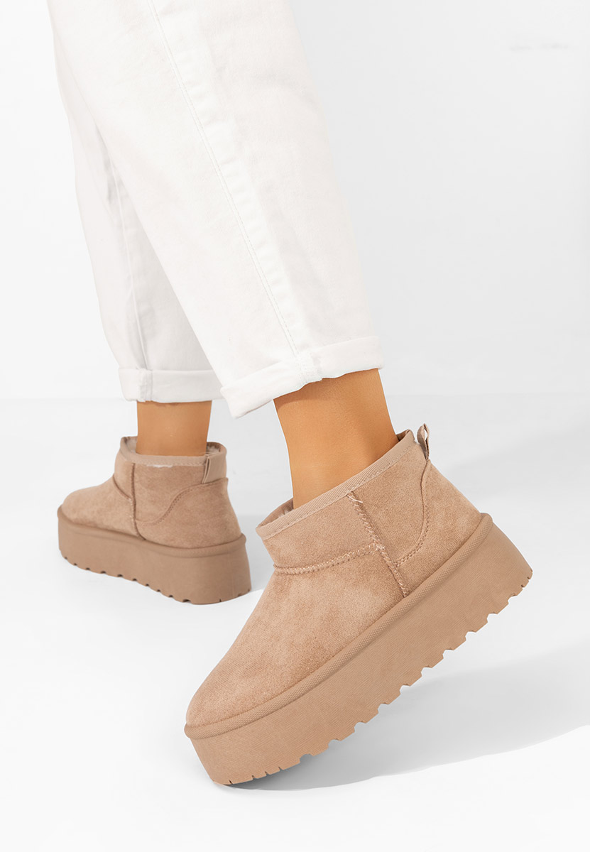 Bottes de neige femme kaki Lorenna