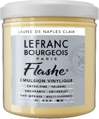Lefranc & Bourgeois - Akrylmaling - Flashe - Naples Yellow Light 125 ML