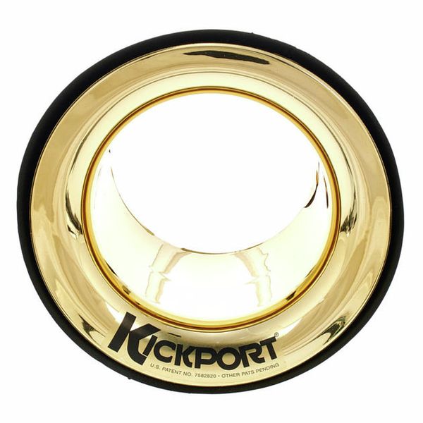 Kick Port Bass Drum Insert Booster Gold