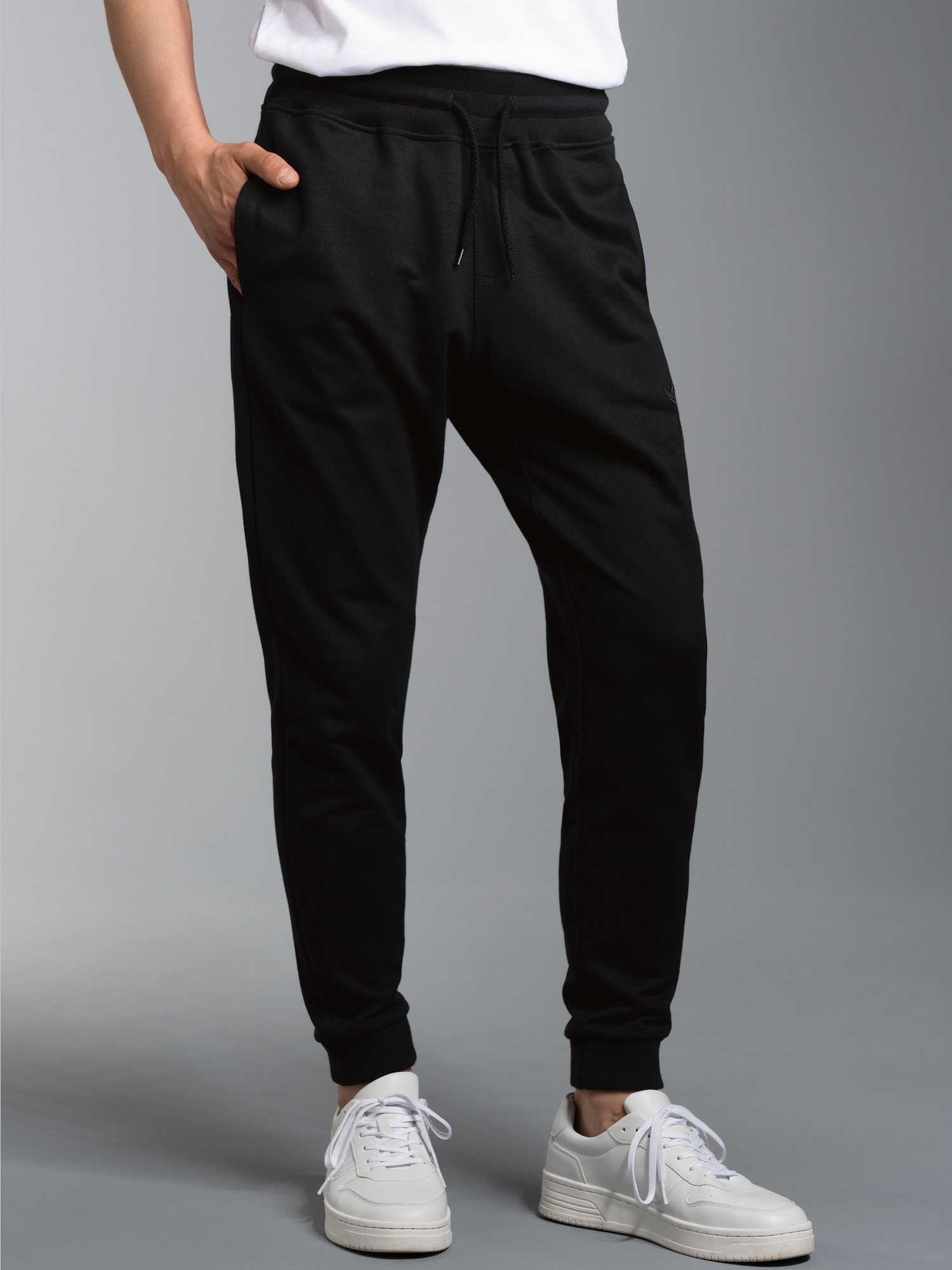 Jogginghose mit Bündchen Schwarz