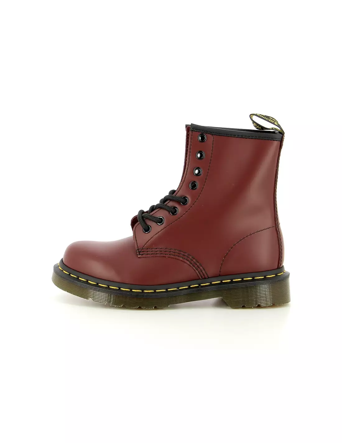DR MARTENS 1460 SMOOTH - Boots & bottines Bordeaux