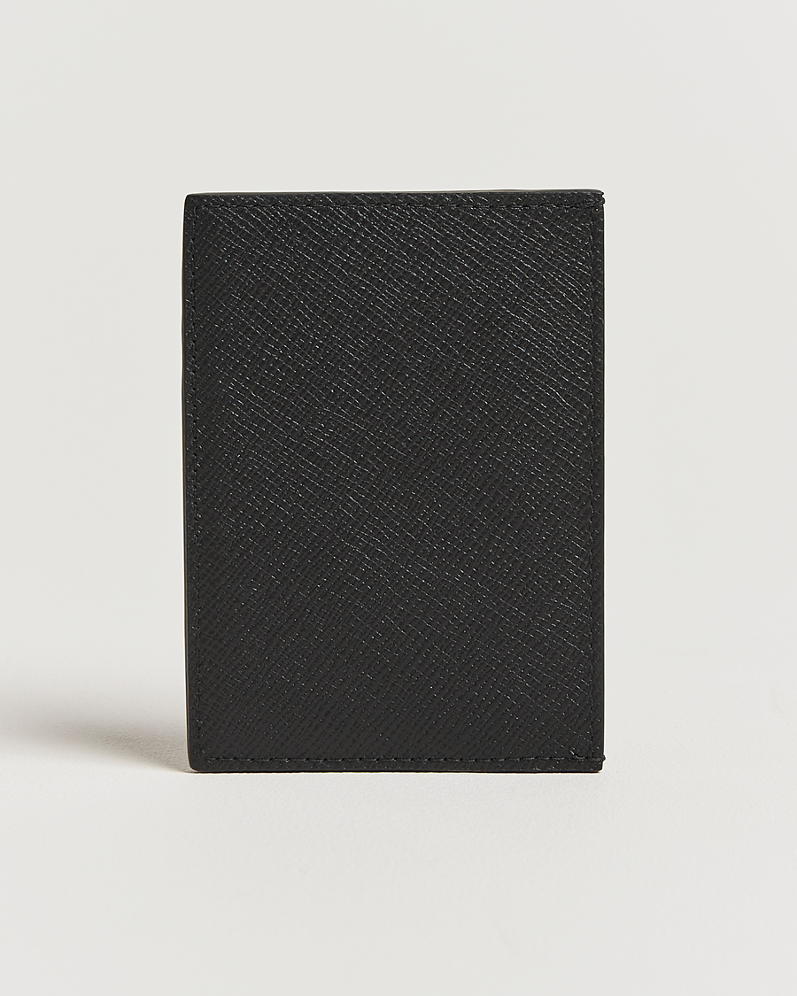 Smythson Panama 773 Cardholder Black