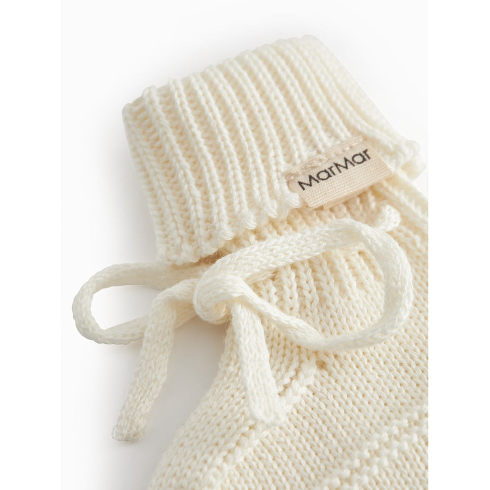 Køb MarMar Newborn Modal Mix Mini Dots Gentle White Abootie Futter