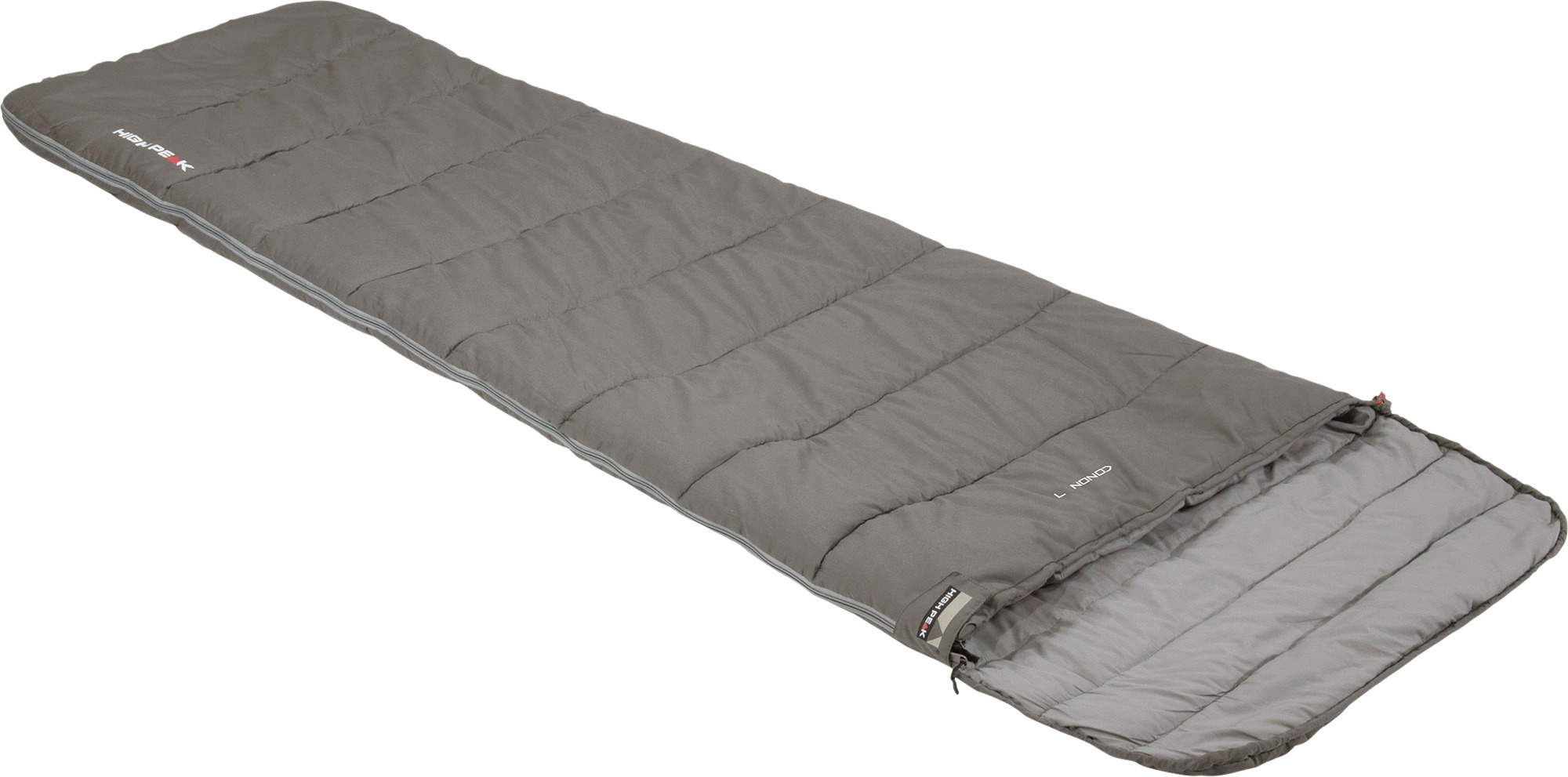 High Peak Conon 7 Deckenschlafsack 220 x 80 cm grau/hellgrau