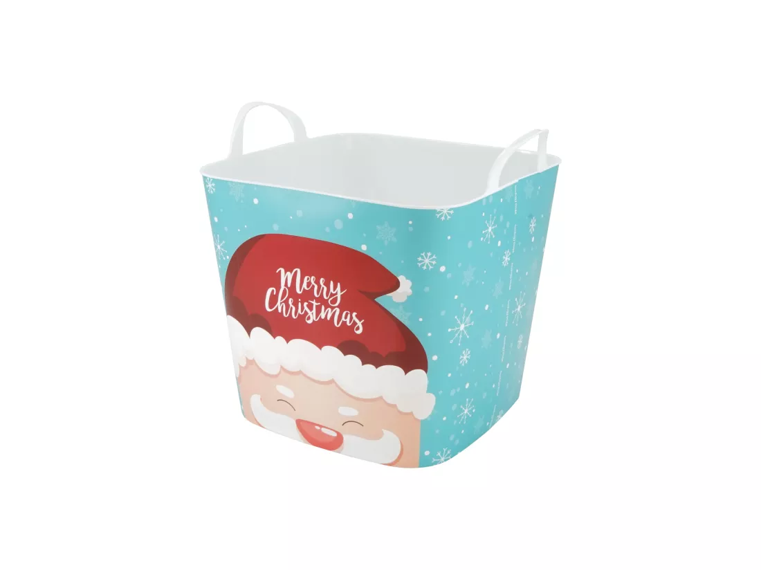 panier 25l iml santa claus xmas 35x34x35