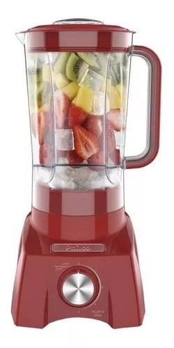 Liquidificador Philco PLQ950 2.7 L vermelho com jarra de acr&iacute;lico 220V