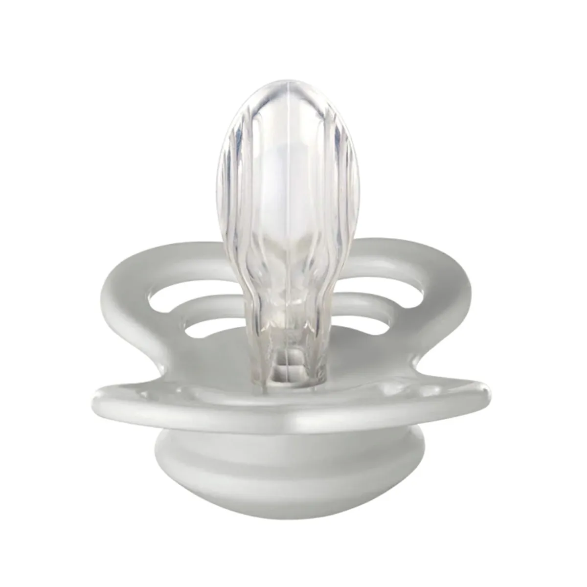 Bibs Suce Symétrique Supreme Silicone 0-6mois Paquet de 2 - Haze (Grandeur 1)
