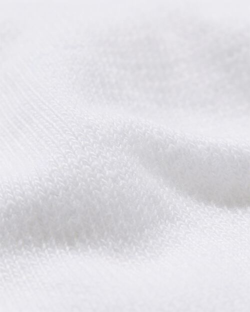 2 paires de socquettes pour sneakers femme avec bambou blanc