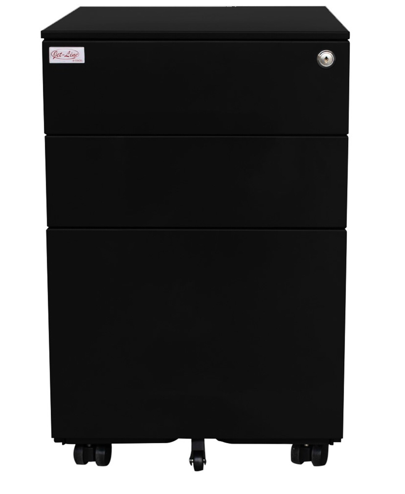 Jet-Line Rollcontainer in schwarz Rollschrank Bürocontainer