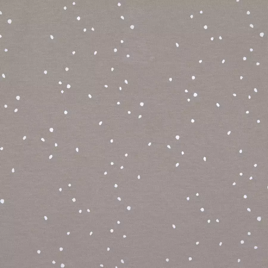 LÄSSIG Baby Schlafanzug mit Füßen Sprinkle taupe