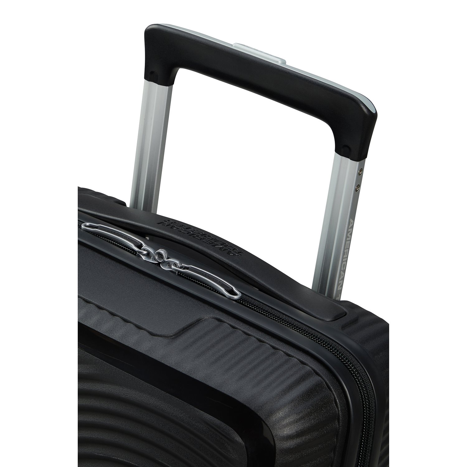 American Tourister Soundbox Mini Spinner 47 bass black