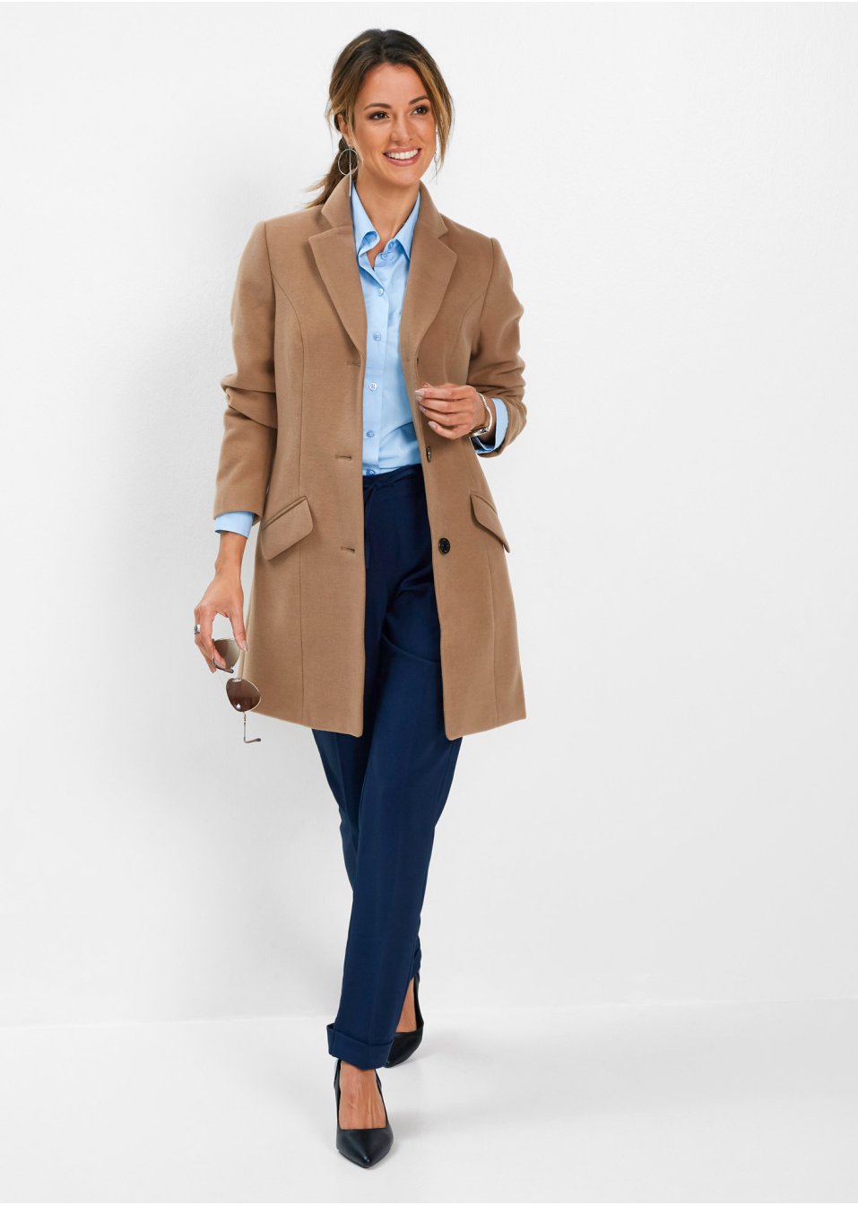 Manteau style blazer
