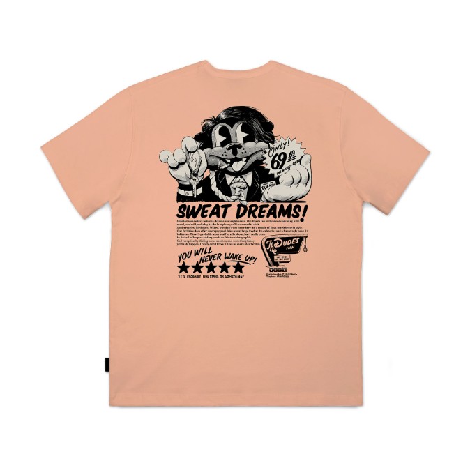 The Dudes Sweat Dreams T-Shirt Prairie Sunset