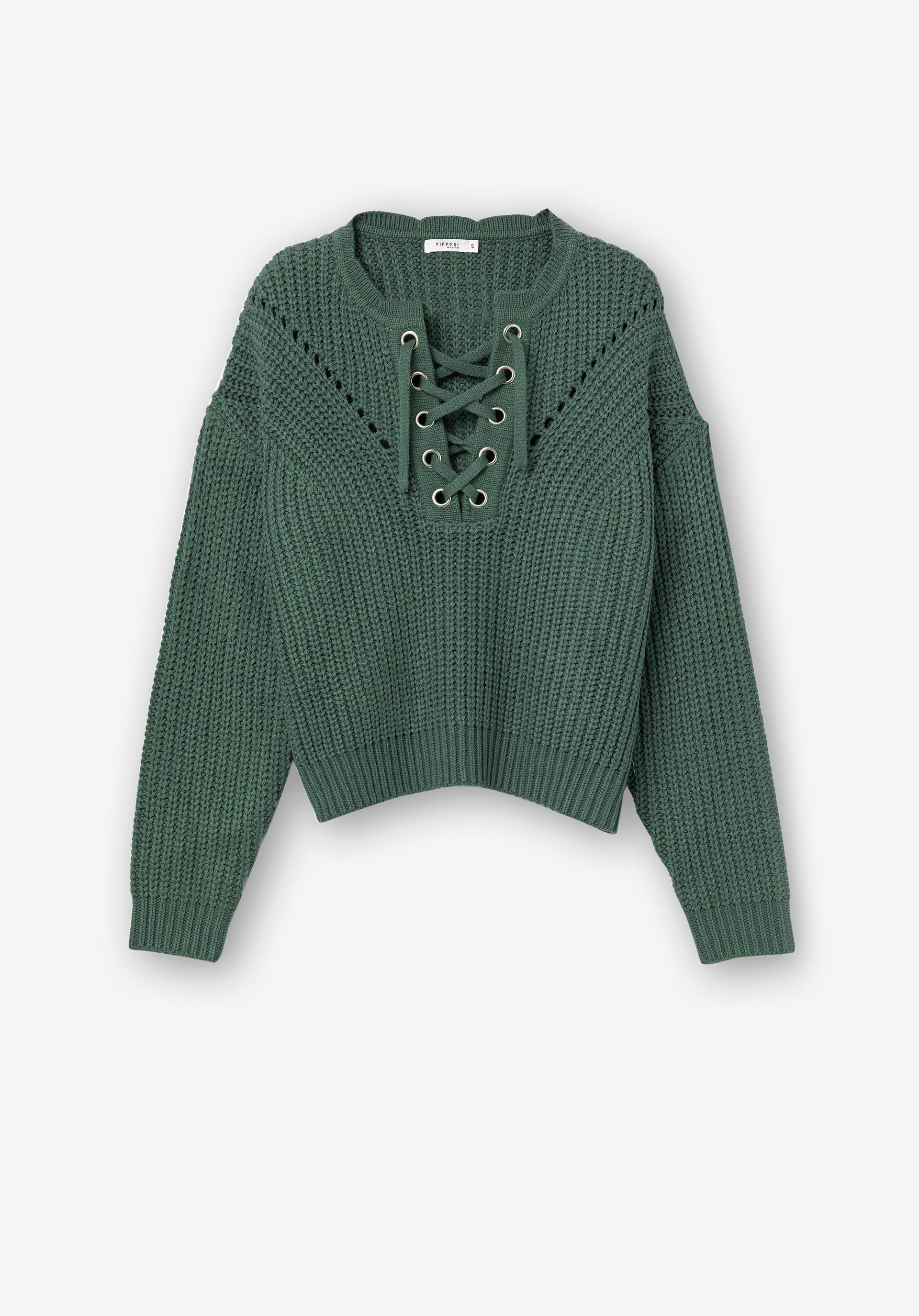 Camisola de Malha com Cordão