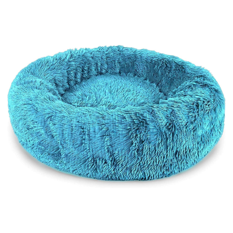 Cama para cães de porte médio e pequeno EL ÁTICO PETS. Almofada resistente e lavável. Ideal para gatos de pelo comprido e outros animais de estimação de porte médio, 70 x 70 cm.