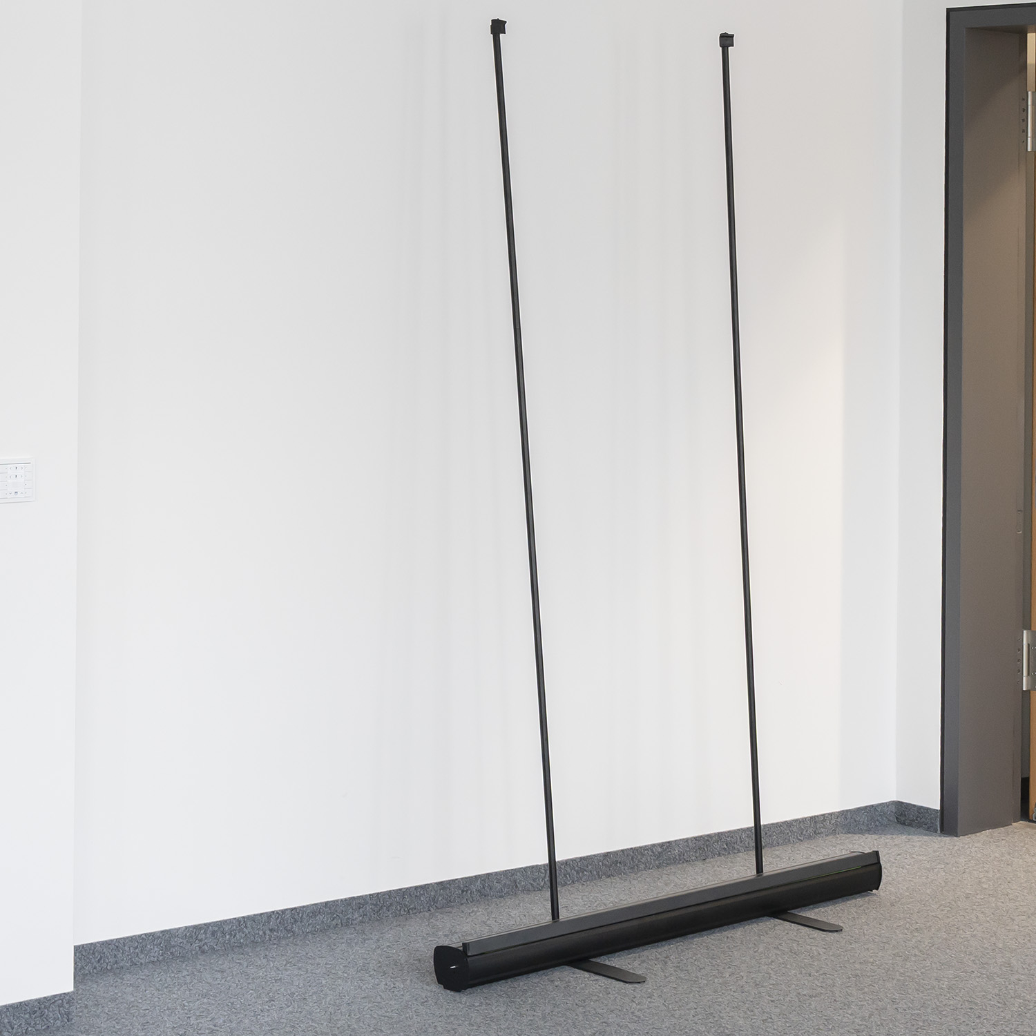 4Smarts - (1.1x2m) Selbststehender Self Standing Chroma-Key Green Screen (496175) - Grün