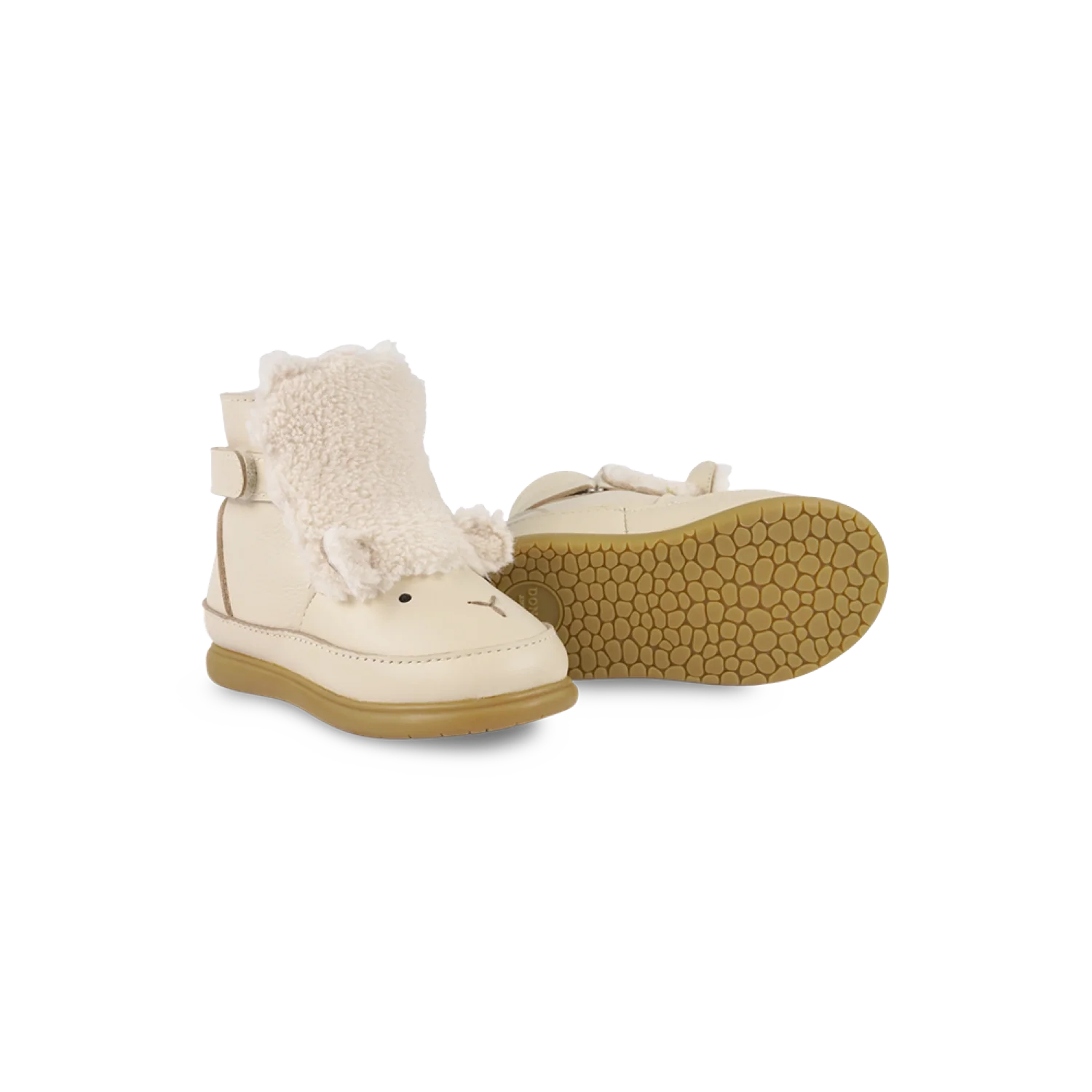 Dubu Exclusive Shoes | Lammy | Cream Leather