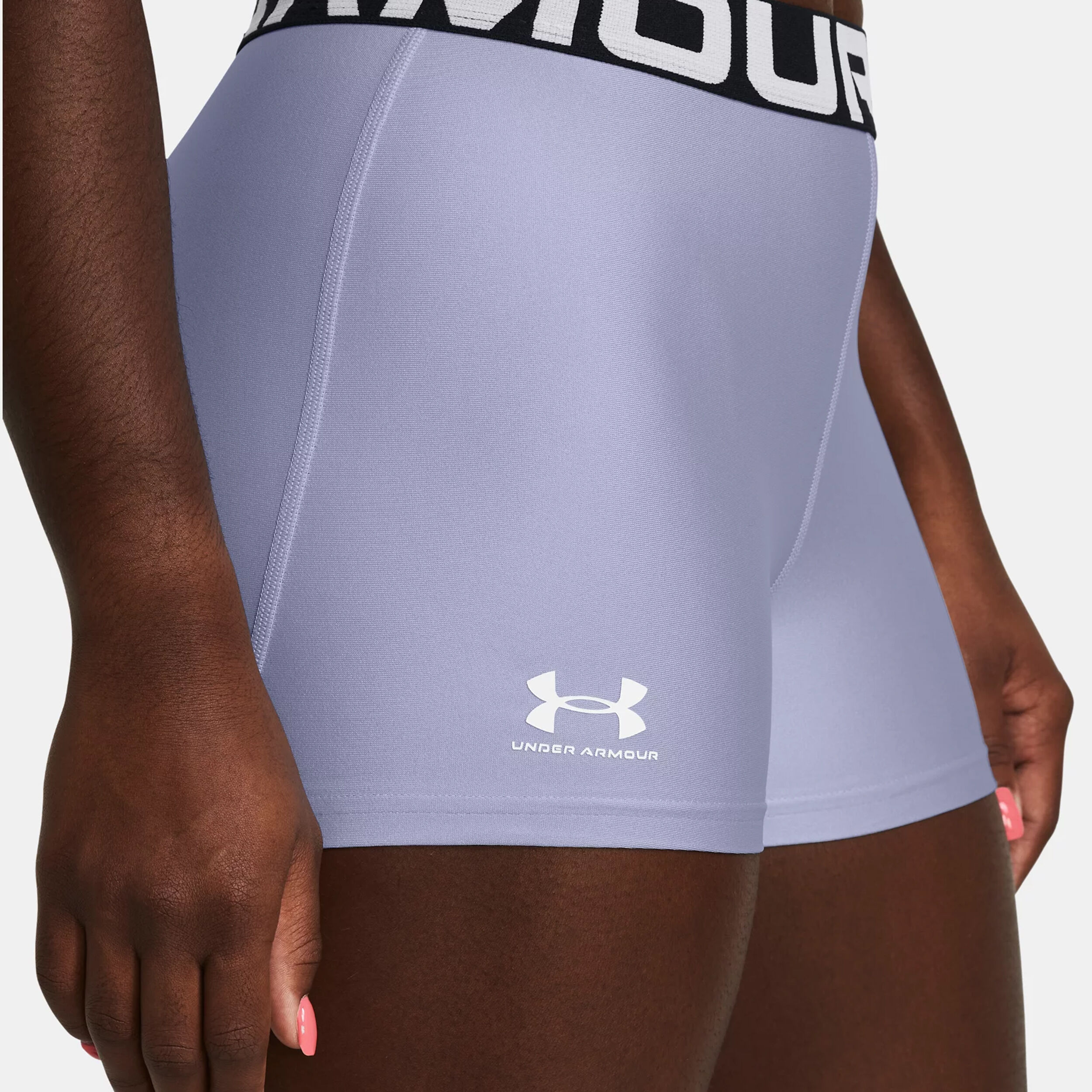 Under Armour Heatgear Authentics Short Avec Poche-balles Femmes - Violet