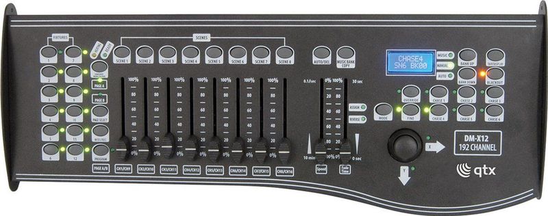 Qtx DM-X12 192 kanaals DMX controller