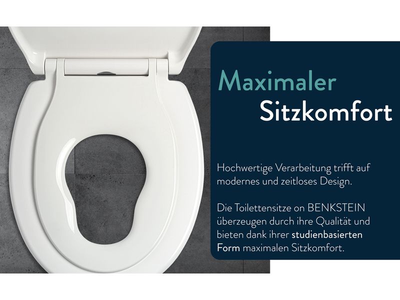 Benkstein Toilettensitz WC-Sitz für Kinder