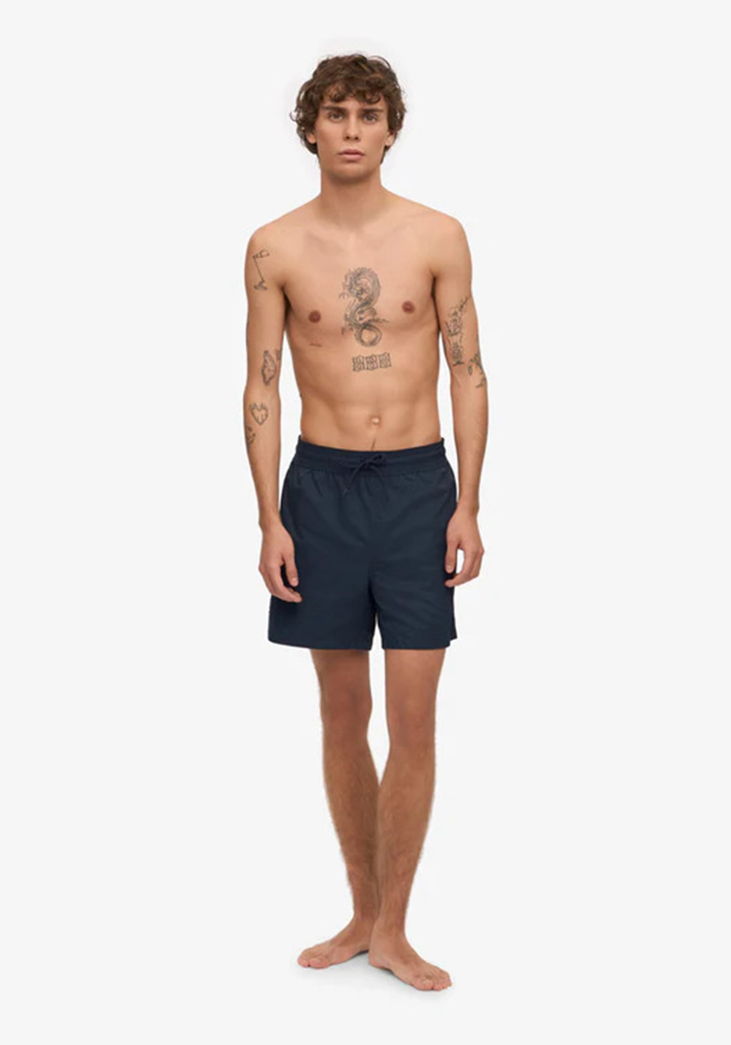 Colorful Standard Herren-Badeshorts Navy Blue