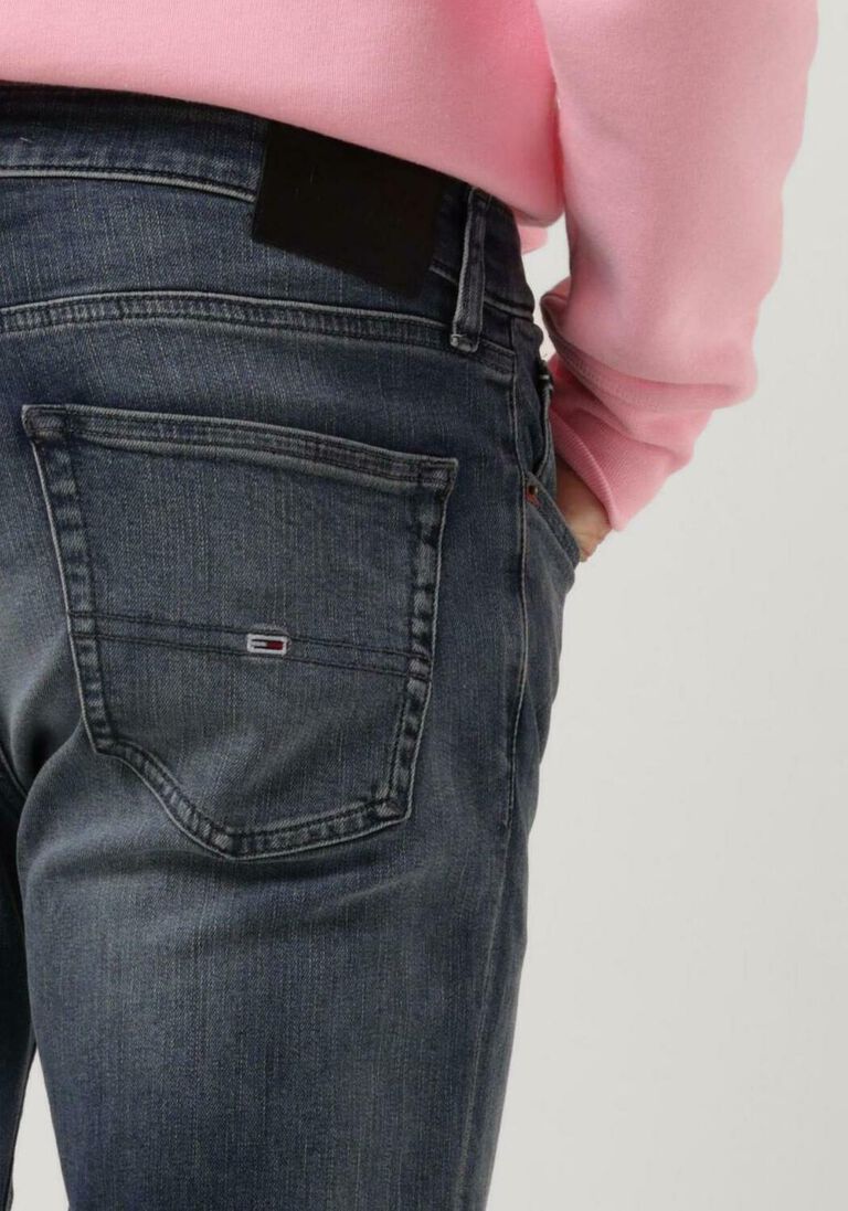 TOMMY JEANS donkergrijze tommy jeans slim fit jeans austin slim tprd df1263