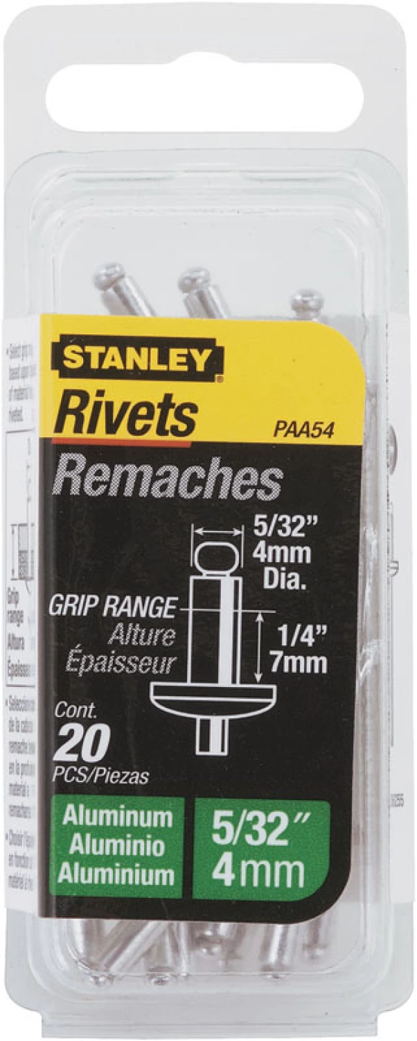 Stanley 1-PAA44T Popnagels - 3 x 7mm (20st)