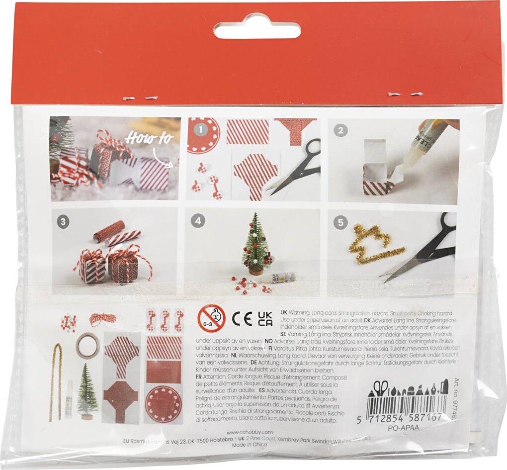 Mini Diy Kit Nissens Dør - Juletræ