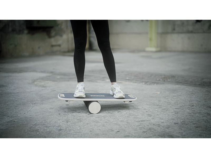 KOOR Balance Board mit Rolle Board für Gleichgewichts- und Koordinationstraining