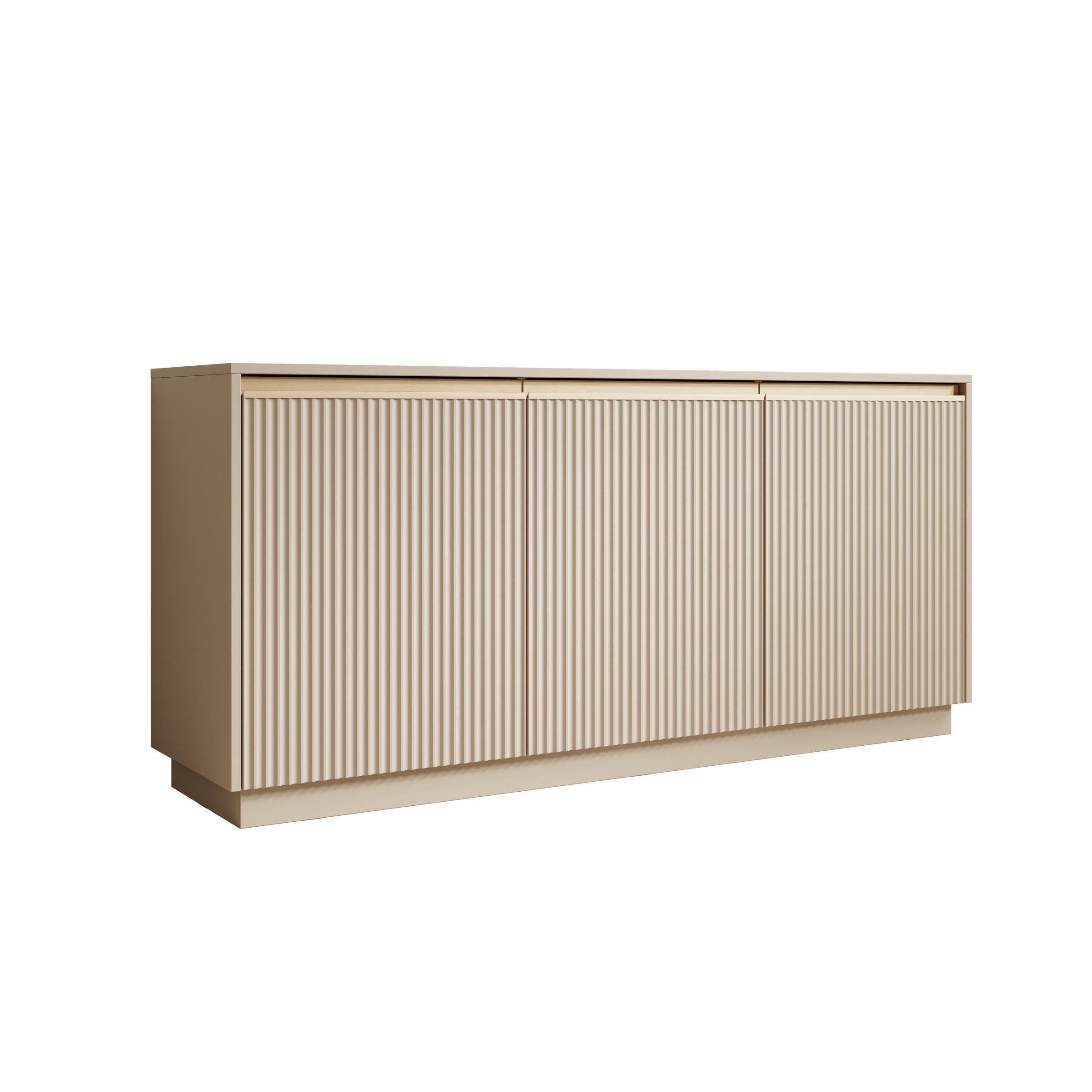 Meubella - Dressoir Remy - Beige - 154 cm