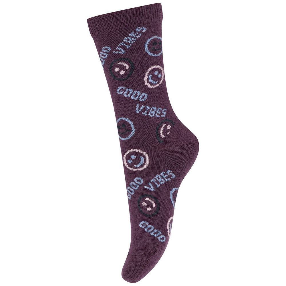 Køb MELTON Hortensia Smiley socks