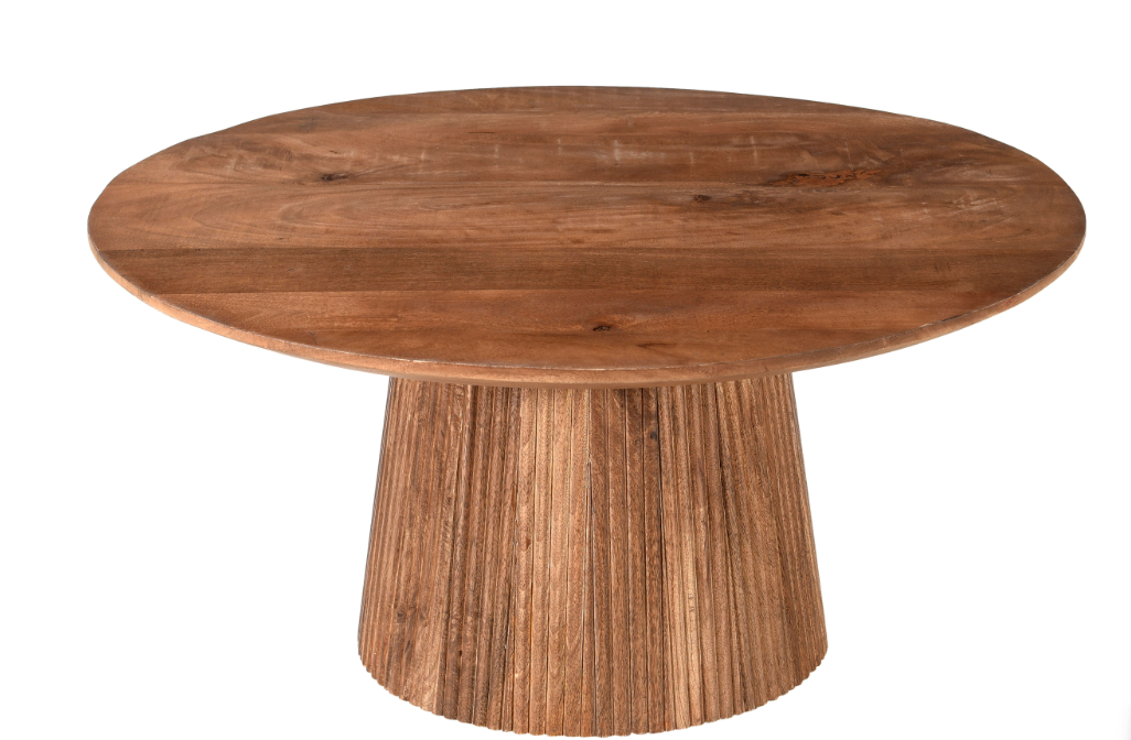 Eettafel Sally rond Naturel