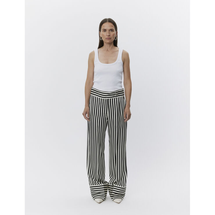 DAY Birger et Mikkelsen Gabin - Striped Viscose Fluid stripes