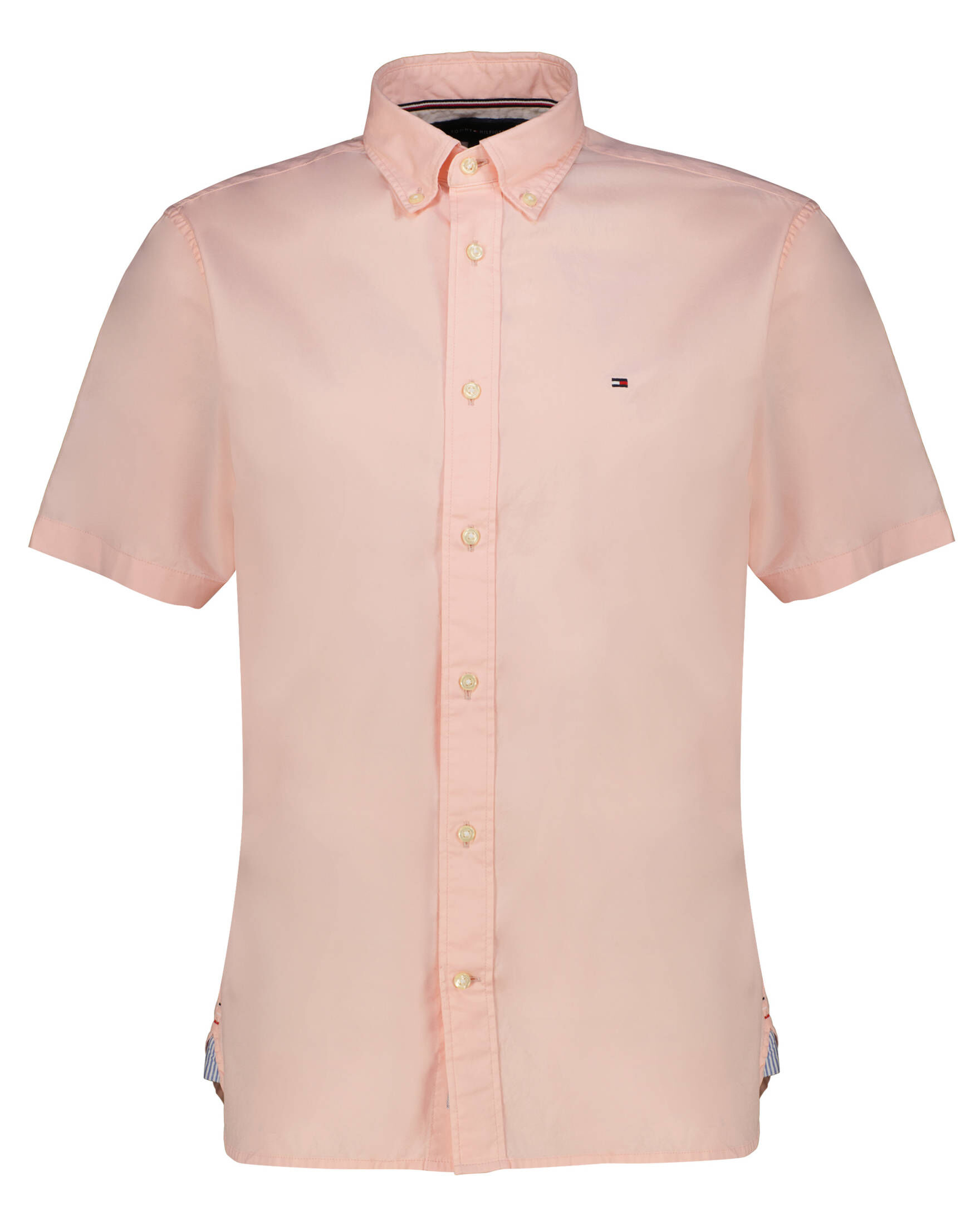Tommy Hilfiger| Herren Hemd aus Baumwolle FLEX POPLIN Kurzarm Regular Fit