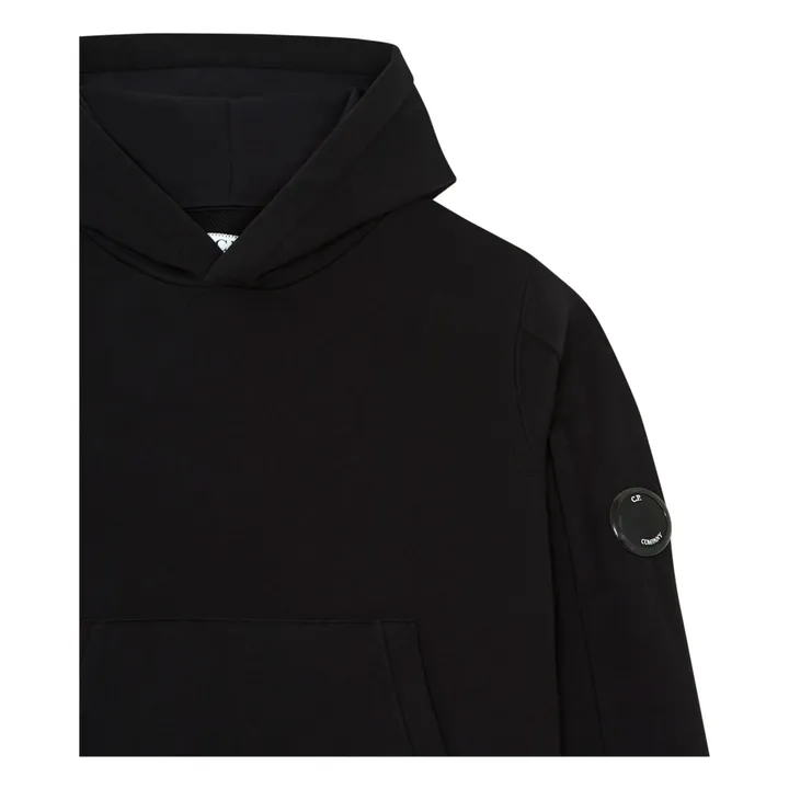 C.P. Company Sweat Capuche Logo | Noir