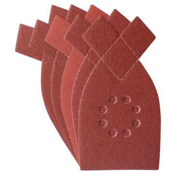 Irwin schuurvel voor B D Multischuurmachine zelfklevend K60/K80/K120/K180, 5 stuks