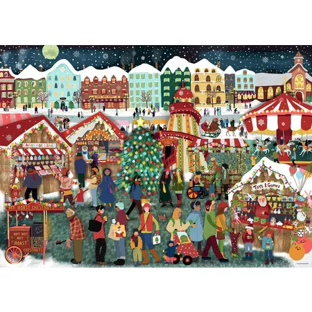 Ravensburger Puzzle - Weihnachtsmarkt, 1000 Teile