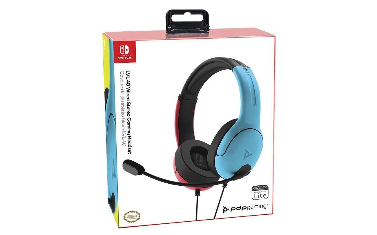 Switch Afterglow LVL40 Headset Blauw/Rood