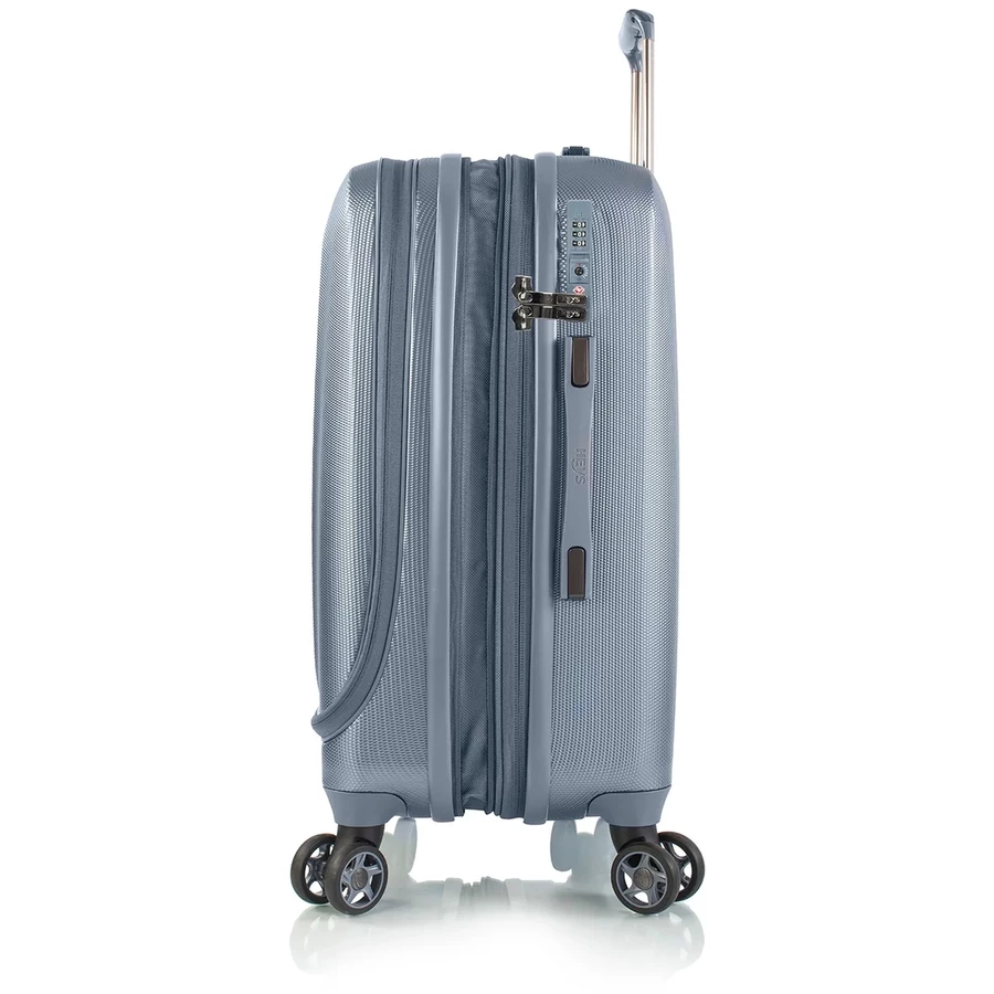 Heys Vantage Smart Access - 4-Rollen-Trolley M 66 cm erw. slate blue