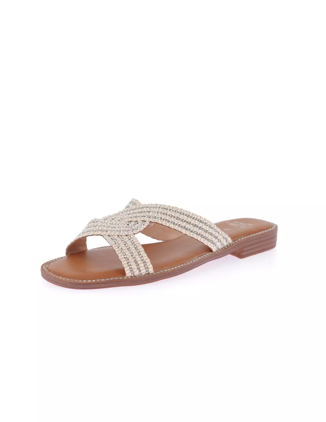 LES FILLES DU SUD 0430 17 - Mules & sabots Beige
